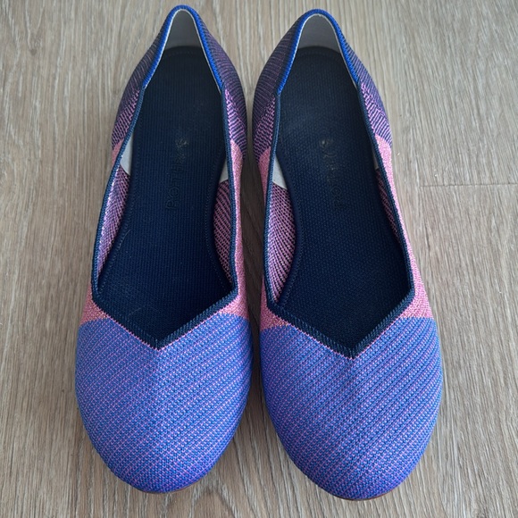 Rothy's Metallic Lilac Limited Edition Flats Lilac
Twill, Pink Sparkle, + Purple - Picture 3 of 5